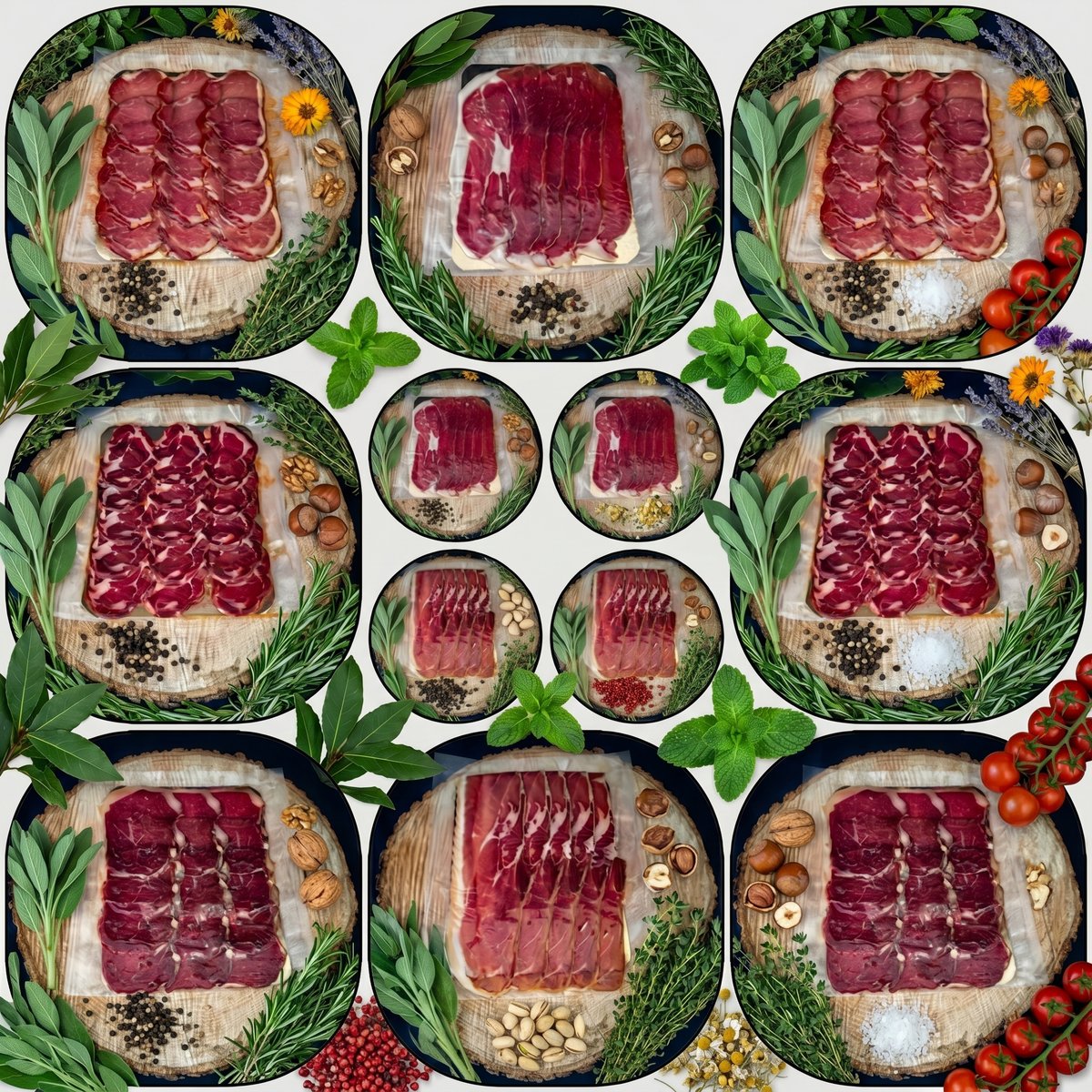 assortiment raclette charcuterie jambon salaisons ibériques plateaux charcuteries jambon tranches jambon Espagnol