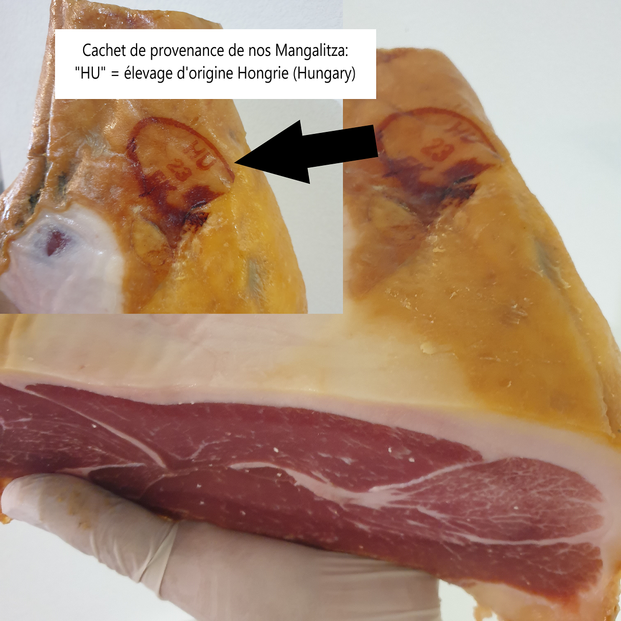 salaisons ibériques plateaux charcuteries jambon tranches jambon Espagnol mangalitza mangalica