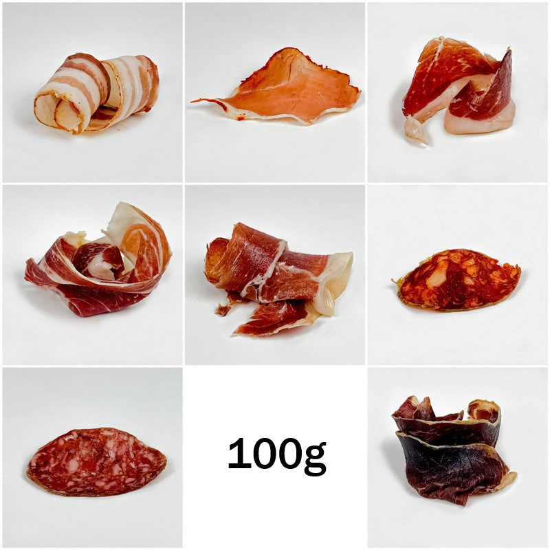 salaisons ibériques plateaux charcuteries jambon tranches jambon Espagnol