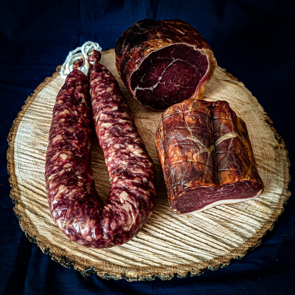 salaisons ibériques plateaux charcuteries jambon tranches jambon Espagnol