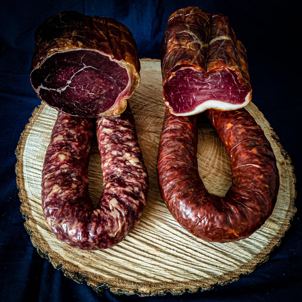 salaisons ibériques plateaux charcuteries jambon tranches jambon Espagnol