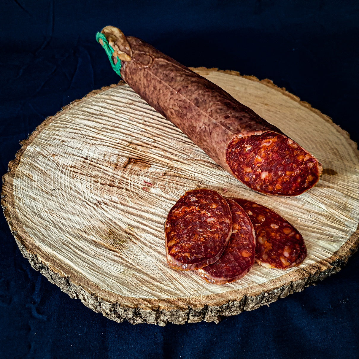 Chorizo fermier salaisons ibériques plateaux charcuteries jambon tranches jambon Espagnol