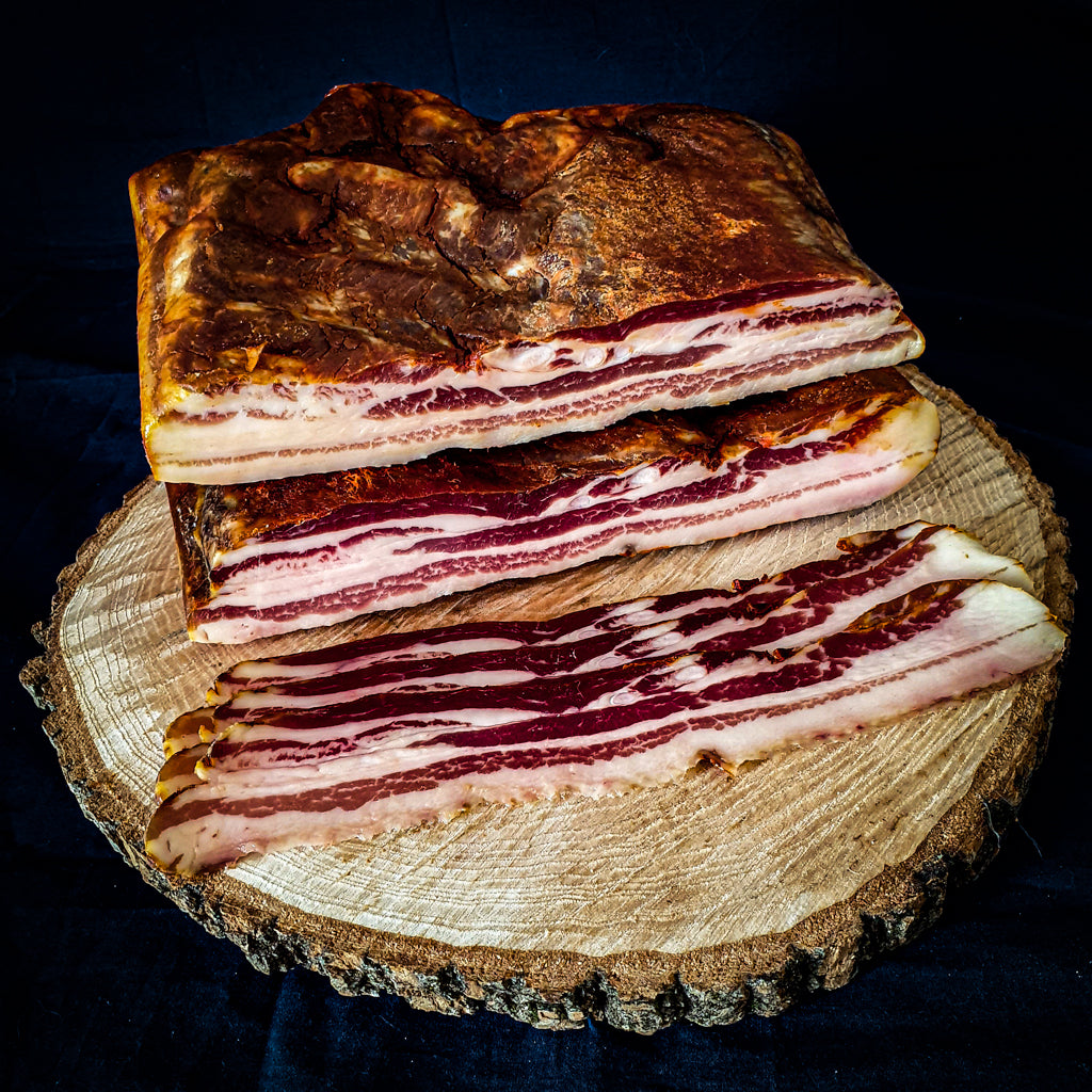 Pancetta ibérique salaisons ibériques plateaux charcuteries jambon tranches jambon Espagnol