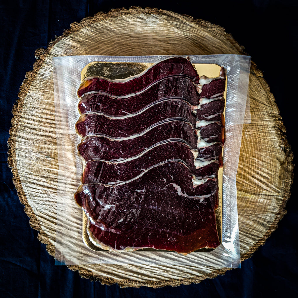 salaisons ibériques plateaux charcuteries jambon tranches jambon Espagnol cecina bœuf