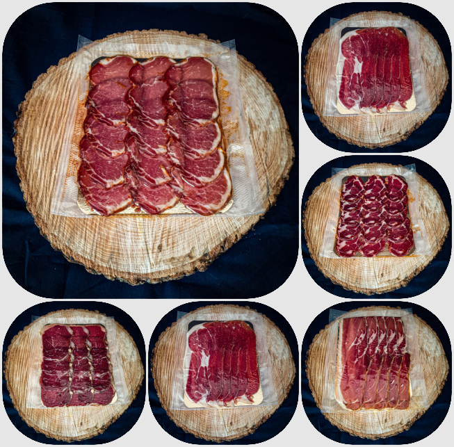 assortiment raclette charcuterie jambon salaisons ibériques plateaux charcuteries jambon tranches jambon Espagnol
