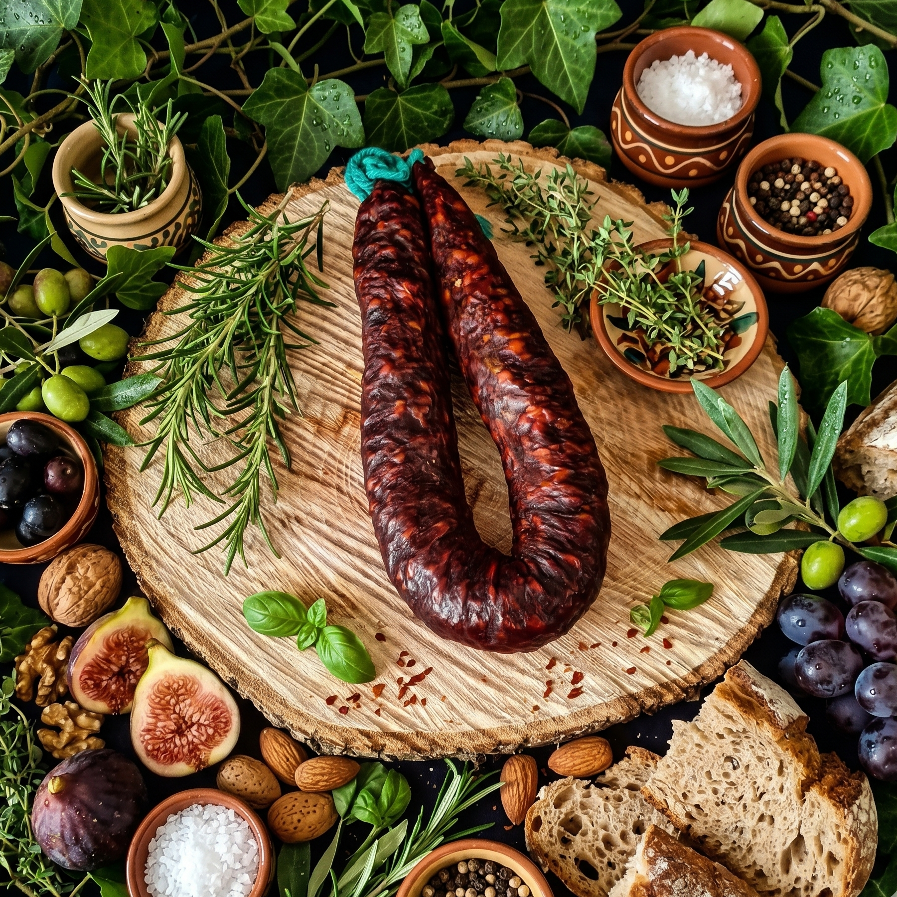 chorizo espagnol doux salaisons ibériques plateaux charcuteries jambon tranches jambon Espagnol