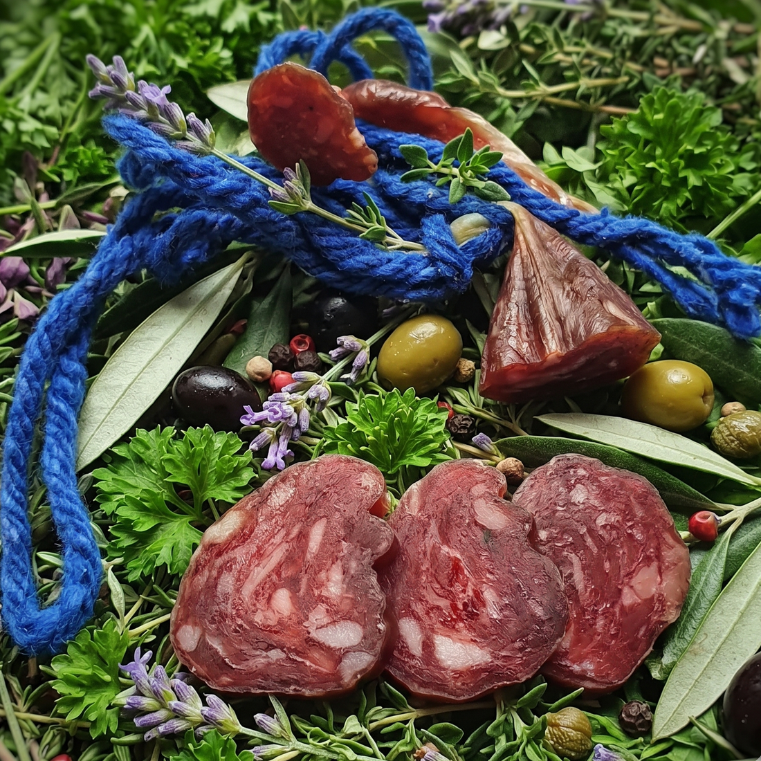 salaisons ibériques saucisson bœuf plateaux charcuteries jambon tranches jambon Espagnol apéritif apéro
