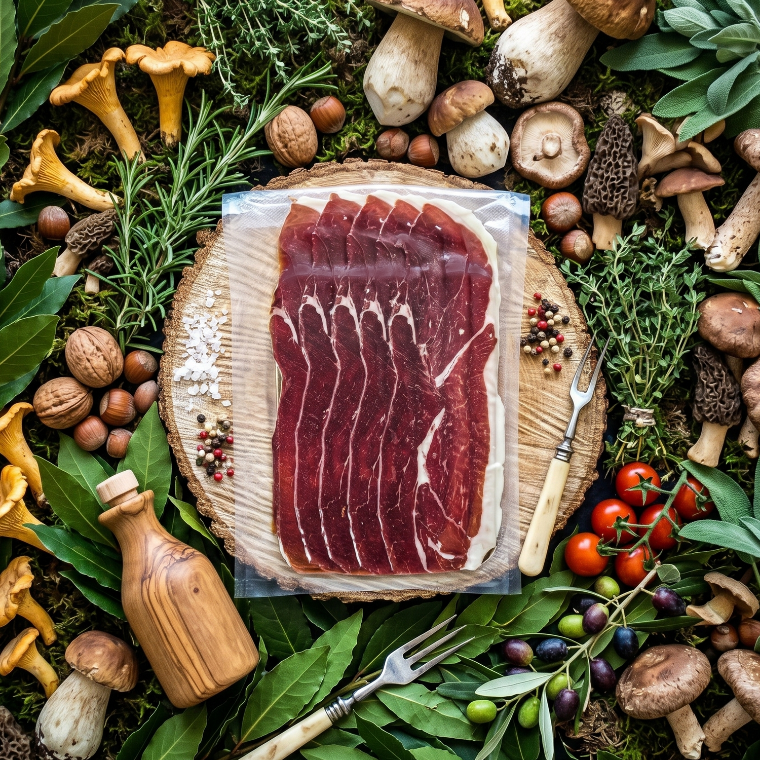 jambon naturel sans additif  salaisons ibériques plateaux charcuteries jambon tranches jambon Espagnol