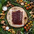 Cecina de Leon bœuf fumé séché salaisons ibériques plateaux charcuteries jambon tranches jambon Espagnol