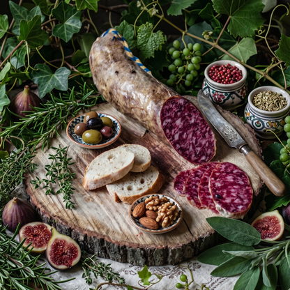 salaison saucisson bellota ibériques plateaux charcuteries jambon tranches jambon Espagnol 