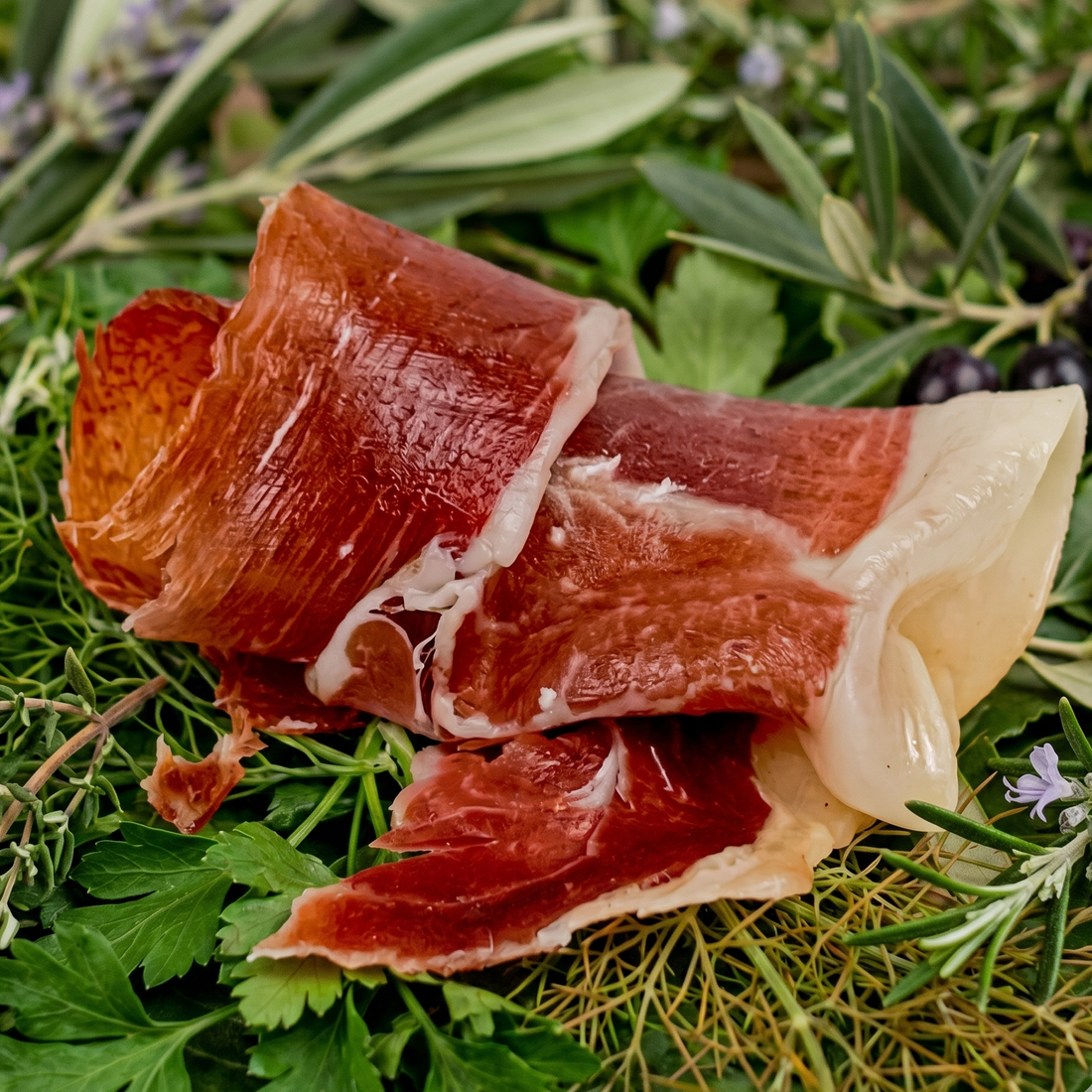 salaisons ibériques plateaux charcuteries jambon tranches jambon Espagnol jambon fumé sans nitrites