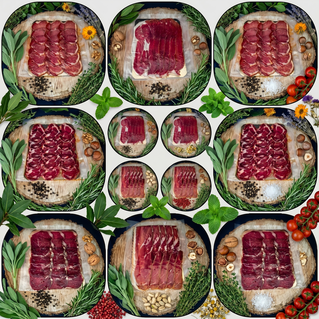 assortiment raclette charcuterie jambon salaisons ibériques plateaux charcuteries jambon tranches jambon Espagnol 