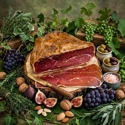 salaisons ibériques plateaux charcuteries jambon tranches jambon Espagnol basque pays basque